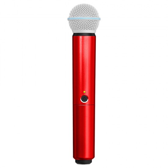 Корпус за безжичен микрофон SHURE BLX SM58/B58 червен