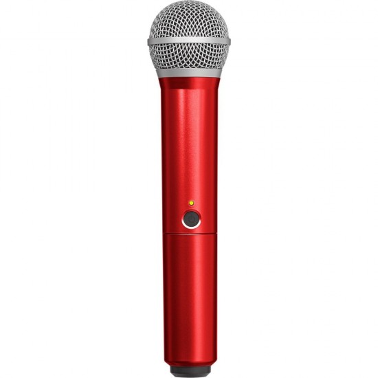 Корпус за безжичен микрофон SHURE BLX PG58 червен