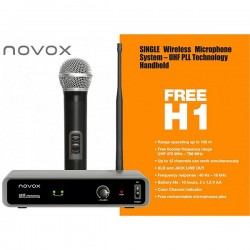 Безжичен вокален микрофон FREE H1 by Novox