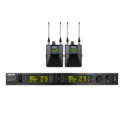 Професионална двойна in-ear мониторинг система (без слушалки) SHURE PSM 1000 