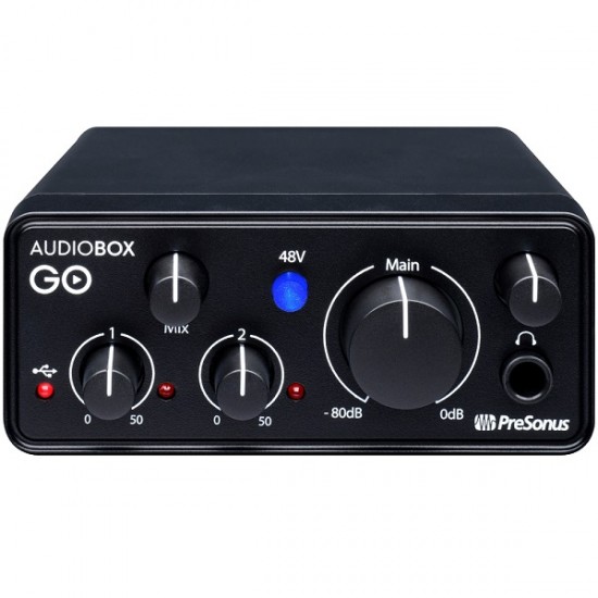 Аудио интерфейс AudioBox GO by PreSonus 