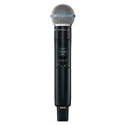 Безжичен микрофон предавател с капсула Beta58 за SLXD системи SHURE SLXD2/B58-L56 