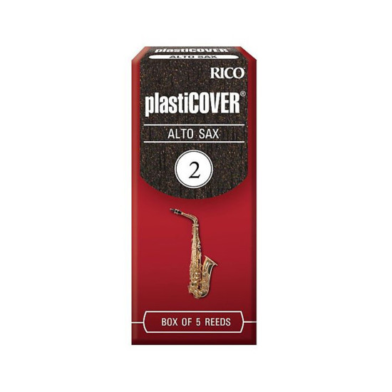 Платък за алт саксофон размер 2 Rico plastiCOVER RRP05ASX200 by D'ADDARIO