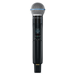 Безжичен микрофон - предавател с капсула Beta58 за SLXD системи SHURE SLXD2/B58-G59 