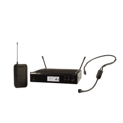 Безжичен микрофон за глава / headset / хедсет / диадема PGA31SHURE BLX14RE/P31-M17 за вграждане в рак