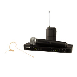Безжични микрофони комбо система с MX153 и SM58 SHURE BLX1288E/MX53-H8E 
