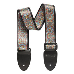 Колан за китара Stagg STE MANDALA BLU