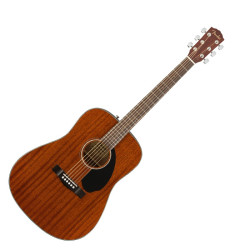 Акустична китара CD-60S Dreadnought, All-Mahogany by Fender 