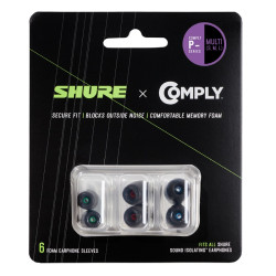 Резервни тапички слушалки in-ear серия SE и AONIC, комплект размери S, M, L SHURE EACYPF-6KIT 