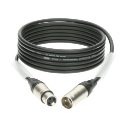 Кабел Klotz м. канон - ж. канон (XLR-XLR) M1 PM1NB-0300 3 метра