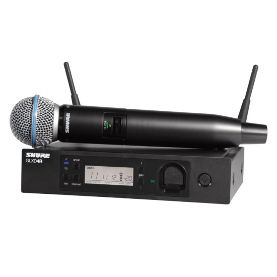 B-stock безжична микрофонна система с Beta 58A SHURE GLXD24RE/B58 - 