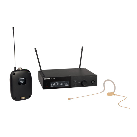 Безжичен микрофон за ухо earset MX153T SHURE SLXD14E/153T-J53 Безжичен микрофон за ухо earset MX153T SHURE SLXD14E/153T-J53