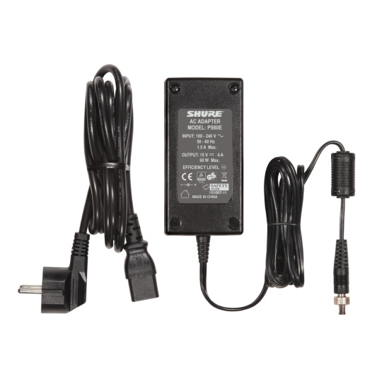 Захранване / адаптер за SLXD4Q SHURE PS60E Захранване / адаптер за SLXD4Q SHURE PS60E