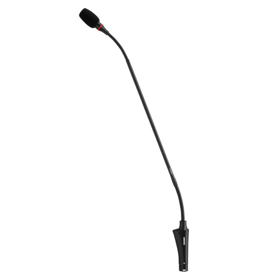 Конферентен микрофон с гъша шия 45.7см SHURE CVG18RS-B/C индикатор светещ пръстен и Mute switch Конферентен микрофон с гъша шия 45.7см SHURE CVG18RS-B/C индикатор светещ пръстен и Mute switch