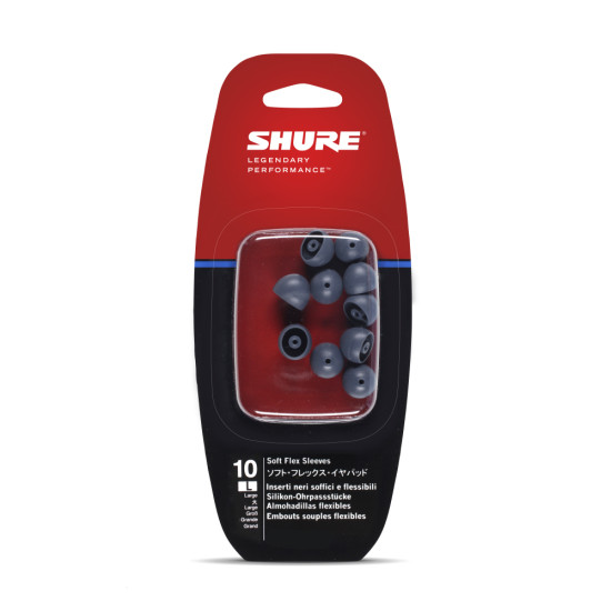 Резервни тапички за слушалки in-ear 10бр размер L SHURE EASFX1 Резервни тапички за слушалки in-ear 10бр размер L SHURE EASFX1