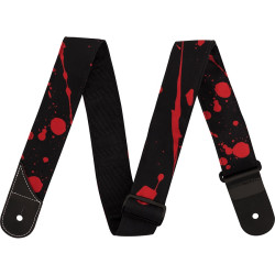 Колан за китара Splatter Strap Black by Jackson®