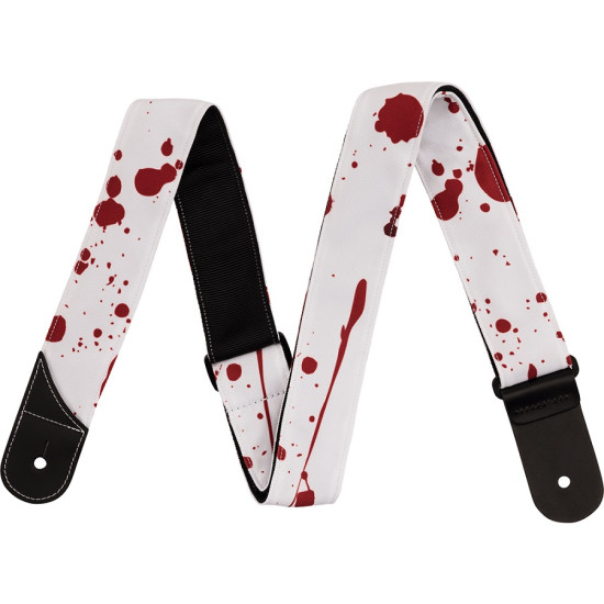 Колан за китара Splatter Strap White by Jackson®