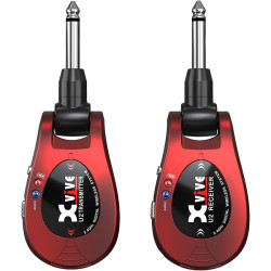 Безжичен микрофон инструментален Xvive U2 Red цвят червен