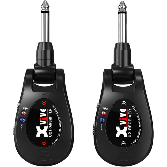 Безжичен микрофон инструментален Xvive U2 Black цвят черен
