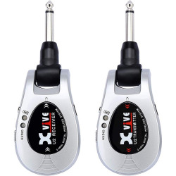 Безжичен микрофон инструментален Xvive U2 Silver цвят сив