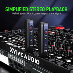 Двоен Bluetooth стерео приемник XLR Xvive P3D Двоен Bluetooth стерео приемник XLR Xvive P3D