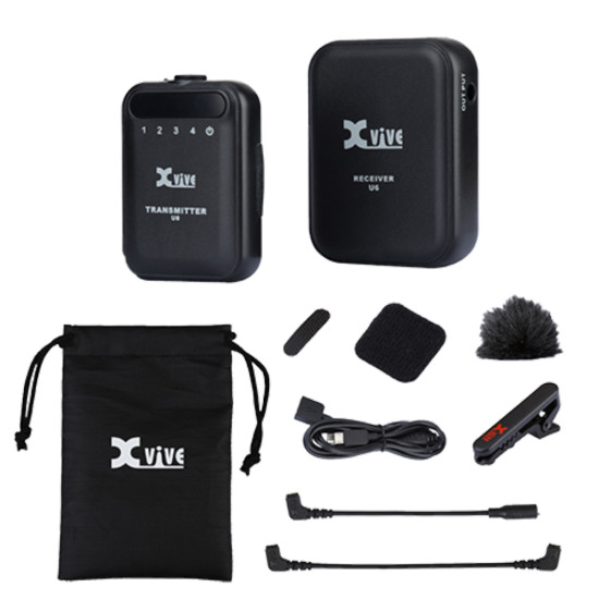 Безжичен мобилен микрофон Xvive U6 Безжичен мобилен микрофон Xvive U6