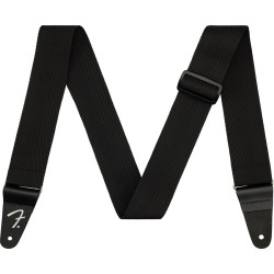 Колан за китара черен Polypro Strap Black by Fender 