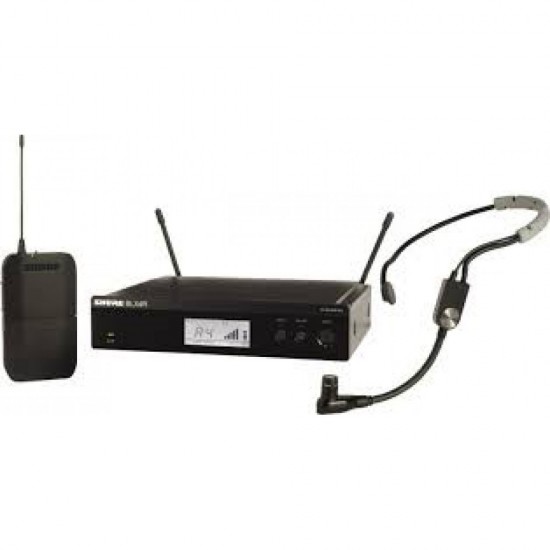 Безжичен микрофон за вграждане в рак с хедсет headset SM35-FH SHURE BLX14RE/SM35-K3E