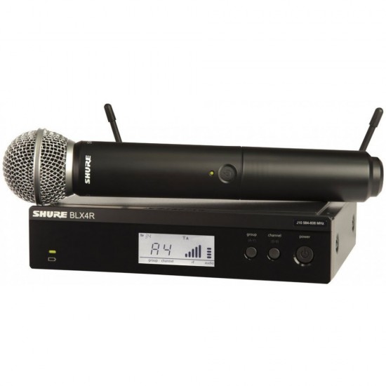 Вокален безжичен микрофон SHURE BLX24RE/SM58-M17 