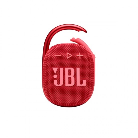 Портативна колонка водоустойчива JBL Clip 4 червена с Bluetooth