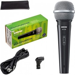 Вокален микрофон динамичен SHURE SV100WA комплект