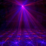 Светлинен ефект лазер гобо Anthe II Double Laser 600MW RGB Gobo DMX IRC