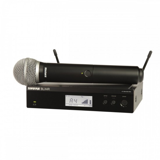 Вокален безжичен микрофон SHURE BLX24RE/PG58-T11 