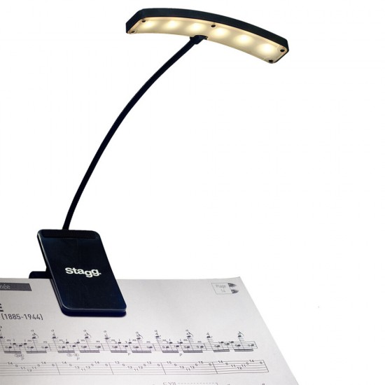 Лампа за стойка за ноти STAGG MUS-LED 6