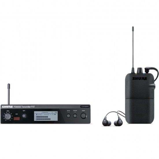 Дигитална мониторинг система със слушалки SHURE PSM300 SE112 - L19 Standard 
