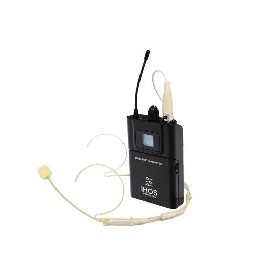 Безжичен микрофон head set / хедсет + бодипак за IWM системи