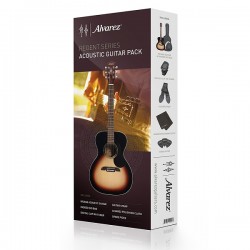 Акустична китара комплект RF26SSB-AGP by Alvarez + аксесоари