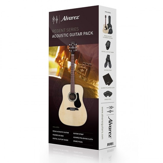 Акустична китара комплект RD26S-AGP by Alvarez + аксесоари