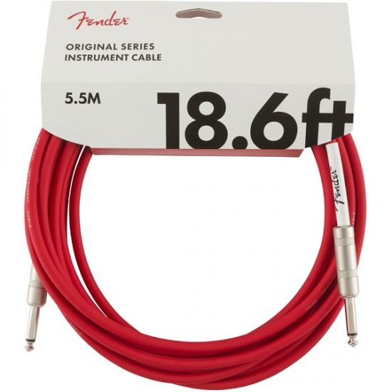 Инструментален кабел Original f Red 5.5M by Fender 