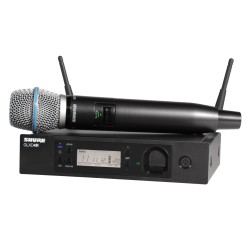 Дигитален вокален безжичен кондензаторен микрофон за вграждане в рак B-Stock SHURE GLXD24RE/BETA87A 