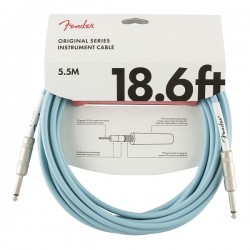 Инструментален кабел жак - жак Original Daphne Blue 5.5 м by Fender 