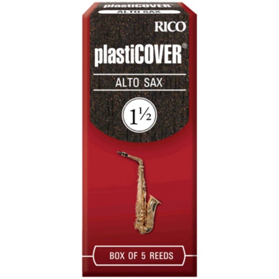 Платък за алт саксофон размер 1.5 Rico plastiCOVER RRP05ASX150 by D'ADDARIO