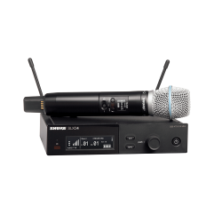 Дигитален безжичен микрофон с Beta 87A SLXD24E/B87A