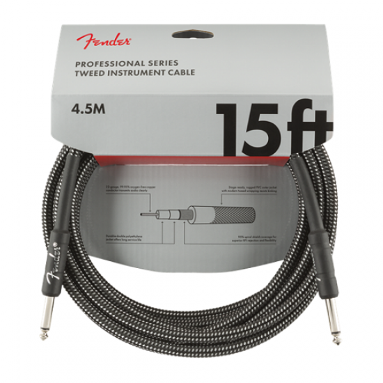 Инструментален кабел PRO GRY TWD / Fender 4.5 метра
