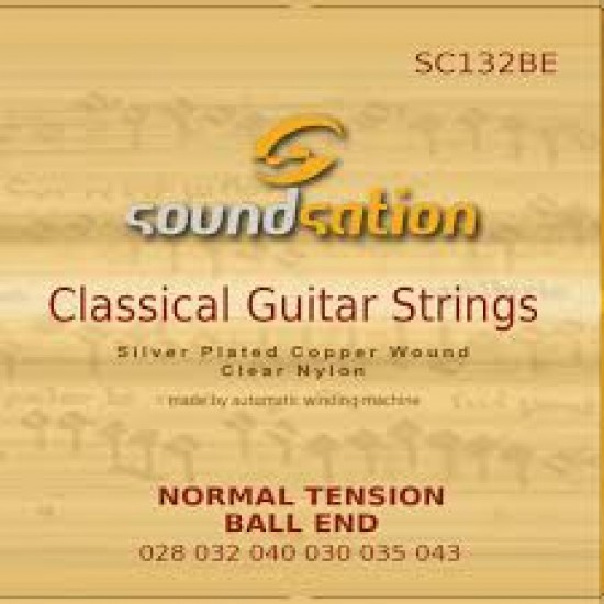 Струни за класическа китара SC132BE by Soundsation 