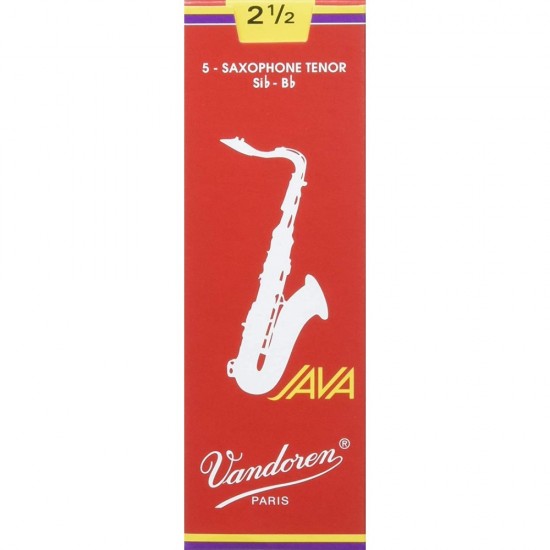Платък за тенор саксофон 2.5 JAVA RED CUT VANDOREN SR2725R