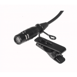 Микрофон тип Брошка / DLB02S LAVALIER с накрайник микро канон за безжична система 