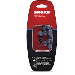Тапи за слушалки EASFX1-10S / gray soft flex / 10 броя by Shure