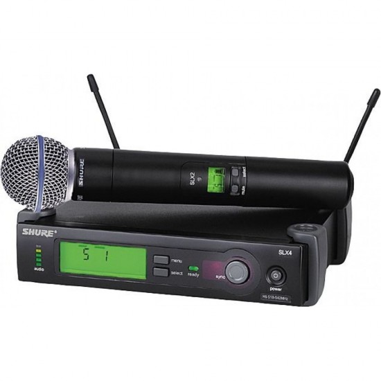 Безжичен микрофон SHURE SLX24E/BETA58