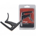 Каподастер за укулеле STAGG SCPUK BK 